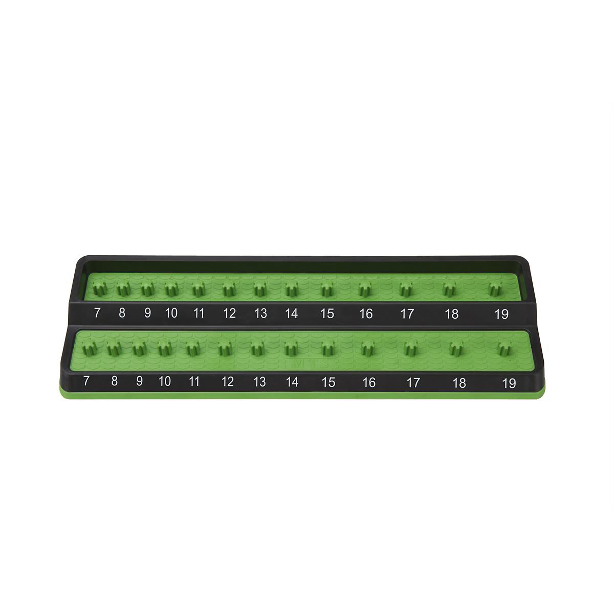 Mechanic's Time Savers Metric Peg Socket Holder — 3/8in., Green, Model# MTSPSH38M-GRN